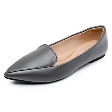 Imagem de VenusCelia Tênis feminino Funkier sem salto, Poliuretano carvão, 37