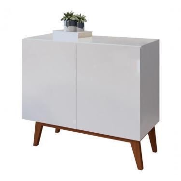 Imagem de Buffet Aparador Ares 2 Portas Branco - Moveisaqui