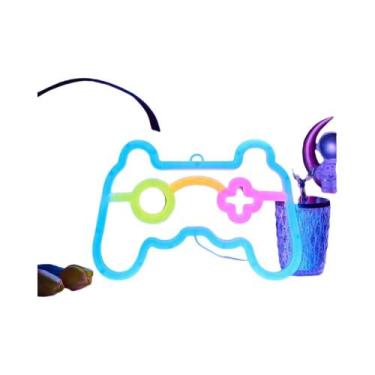 Imagem de Luz Neon USB LED Para Console De Jogos, Decoração De Paredes Para Sala