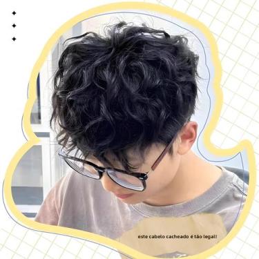 Imagem de Toupee De Cabelo Humano Para Homens Asiáticos 16x18/18x20CM, Sistema D
