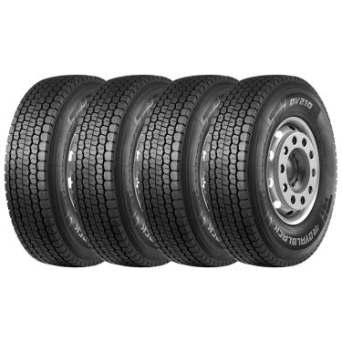Imagem de KIT 4 Pneus Royalblack DV210 295/80 R22.5 Aro 22.5 154/149M 18PR Borr