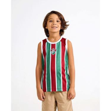 Imagem de Regata Braziline Infantil Fluminense Unissex-Unissex