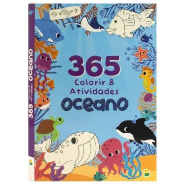 Imagem de Livro - 365 Oceano - Colorir & Atividades