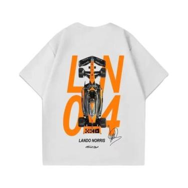 Imagem de Camiseta Vintage Oversized Feminina Com Estampa De Corrida Harajuku Y2