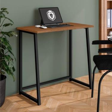 Imagem de Escrivaninha Portátil Dobrável Modelo Fit MDF Aço Resistente Cor:Canel