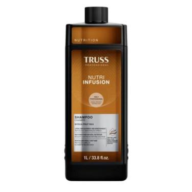 Imagem de Shampoo Truss Nutri Infusion 1L Limpeza Suave Nutrição e Blindagem par