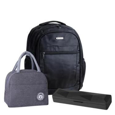 Imagem de Mochila Bolsa Executiva Reforçada Premium Bolsa Térmica - - Mormino, C