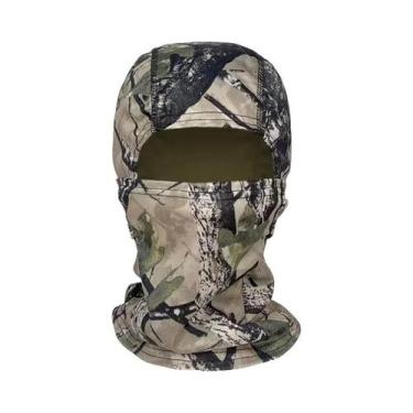 Imagem de Balaclava Camuflada Máscara Facial Completa Para Ciclismo, Caça, Camin