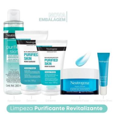 Imagem de Kit Skincare Completo Pele Mista e Oleosa: Água Micelar + Sabonete Gel