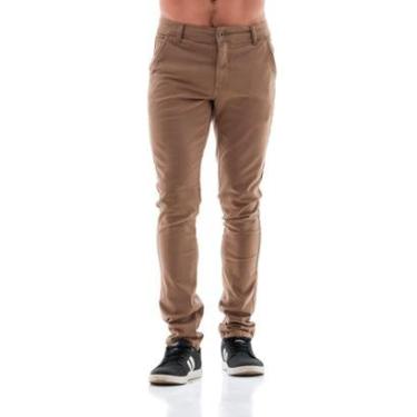 Imagem de Calça Sarja Masculina Arauto Slim Collor com Bolso Embutido-Masculino
