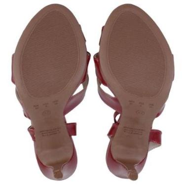Imagem de Sandália Feminina Bebecê Scarlet Vermelha - T7821-Feminino