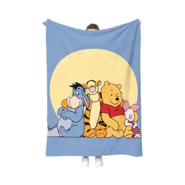 Imagem de Cobertor Infantil Winnie the Pooh, Colcha Refrescante De Verão, Colcha