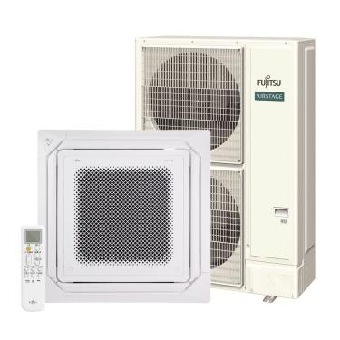 Imagem de Ar Condicionado Split Cassete Inverter Fujitsu Airstage Premium  54000 BTU/h Quente e Frio Monofásico AUBH54KRLB - 220 Volts