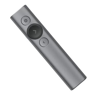 Imagem de Apresentador Logitech Spotlight Sem Fio, Bluetooth e USB 2.4GHz, Grafite - 910-005216