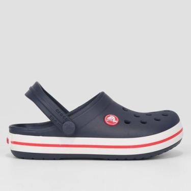 Imagem de Crocs Infantil Crocband Clog Unissex, Azul escuro, 32