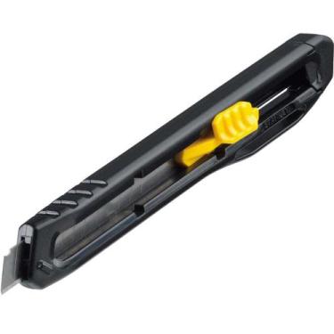 Imagem de Estilete Retrátil com Trava Automática, 1 Lâmina de 9 mm, Corpo Plásti