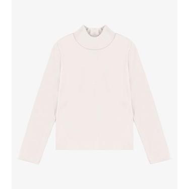 Imagem de Blusa Manga Longa Rovi Kids Feminina Bege, 2, Bege