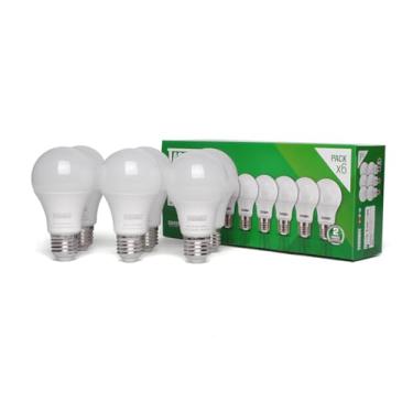Imagem de KIT 6 LÂMPADAS LED TKL 60 TASCHIBRA 9W 6500K