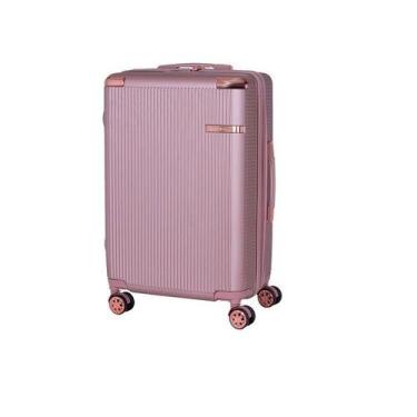 Imagem de Mala De Viagem Média 23kg 4 Rodas Travelux Syon M, Rosa gold