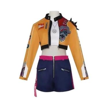 Imagem de Fantasia De Halloween Para Meninas Kpop Demon Hunters Rumi Zoey Mira C