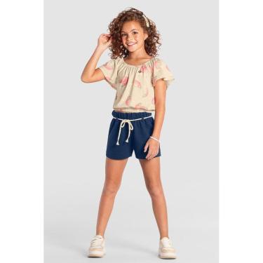 Imagem de Conjunto infantil menina estampado Brandili