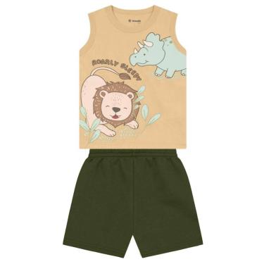 Imagem de Conjunto infantil menino em malha de animais Brandili