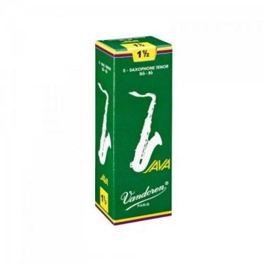 Imagem de Palheta para Saxofone Tenor Java 11/2 com Sonoridade Brilhante e Resposta Imediata Vand...