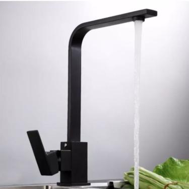 Imagem de Torneira para Cozinha Dubai Gourmet Monocom Monocomando de Bancada em Aço Inoxidável Es...