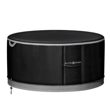 Imagem de Capa Fire Pit Cover EliteCover 81 cm x 41 cm à prova d'água preta - Ma