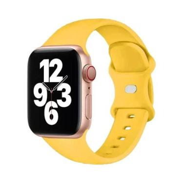 Imagem de Pulseira De Silicone De 40mm 41mm 42mm 44mm 45mm Para Apple Watch, Ban
