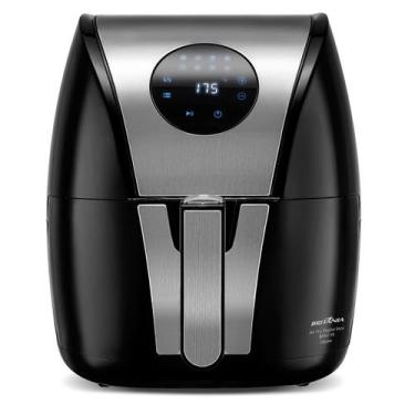 Imagem de Air Fryer Britânia 5L Antiaderente Digital Inox 1500W BFR41PI, 220V