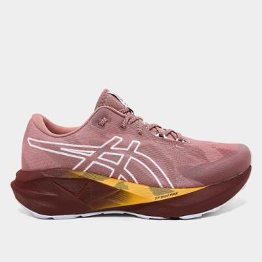 Imagem de Tênis Asics Novablast 5 Tr Feminino, Marrom, Vinho, 40