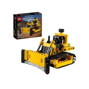 Imagem de Lego Technic Trator De Esteira Para Trabalhos Pesados LEGO 42163 195 P