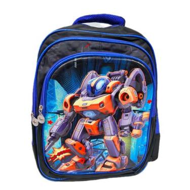 Imagem de Mochila De Costa 41CM 3D Unicornio/Dinossauro/Sereia/Carro Racing Fast