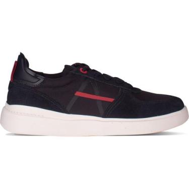 Imagem de Tênis Aramis Journey Icon Square Preto e Vermelho Masculino, 43