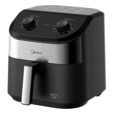 Imagem de Fritadeira Air Fryer 4,5l Widemax Com Interior De Alumínio 1500w Midea