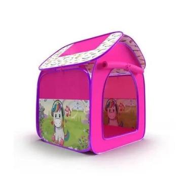 Imagem de Barraca Infantil Tenda Unicórnio Meninas Zippy Toys 8353