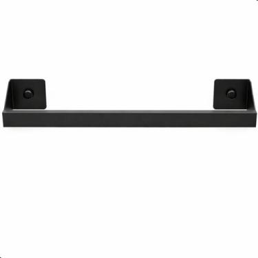 Imagem de Porta Toalha De Rosto Adesivo Autocolante Preto DF - S3GShop