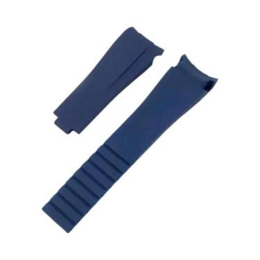 Imagem de Pulseira De Silicone De 20mm Para Relógio Rolex DAYTONA SUBMARINER Yac