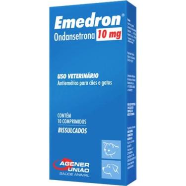 Imagem de Antiemético Emedron 10mg para Cães e Gatos - 10 Comprimidos