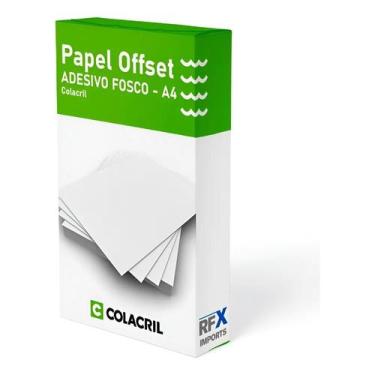 Imagem de 100 Folhas Papel Offset Adesivo A4 Fosco Branco - Congratulations Stor