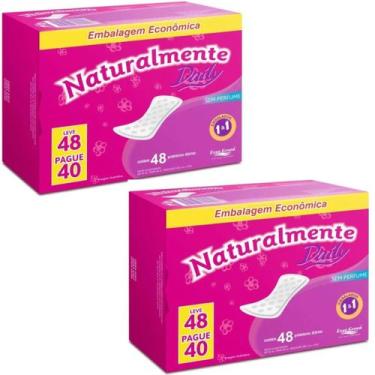 Imagem de Absorvente Naturalmente Daily Protetor Diário 96 Unidades