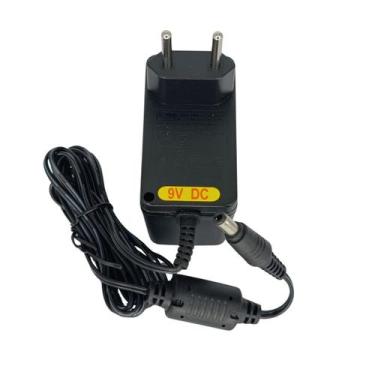 Imagem de Fonte Alimentação Bivolt 9v 1a P8 5.5*2.5 Negativo Centro - Genérica, 