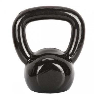 Imagem de Kettlebell Emborrachado Preto 24 Kg - Fusari