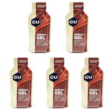 Imagem de Gel Energético Gu Sports Sabor Chocolate Belga 5 Sache
