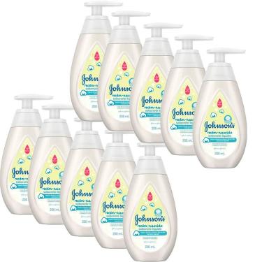 Imagem de Kit 10 Sabonete Líquido Johnson`s Recém Nascido 200ml