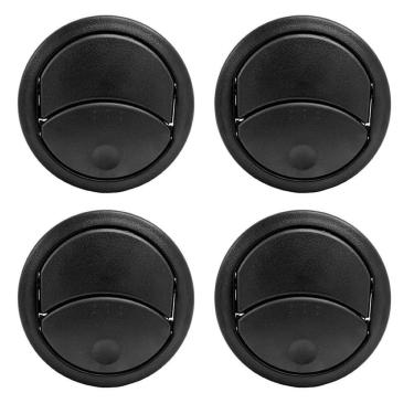 Imagem de Kit 4 Difusor Saída Ar Painel Fiat Fiorino 2018 19 20