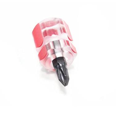 Imagem de Conjunto de kit de chave de fenda mini chave de fenda portátil pequena cabeça de rabanete ferramentas de reparo de carro de precisão ferramentas manuais de reparo de cabo transparente, vermelho, philips