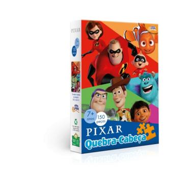 Imagem de Quebra Cabeça 150 Peças Disney Pixar Toyster
