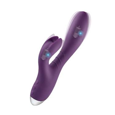 Imagem de Vibrador Brinquedo Sexual Para Estimulação do Clitóris e Ponto G À Prova D'água 10 Modos Diferentes Zatla